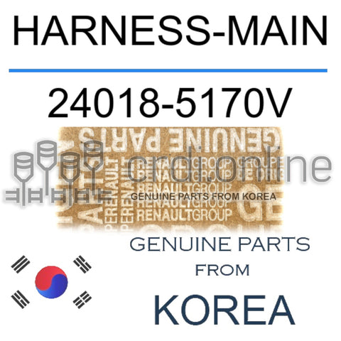 HARNESS-MAIN [ORIGINAL] 24018-5170V 240185170V 24018 5170V