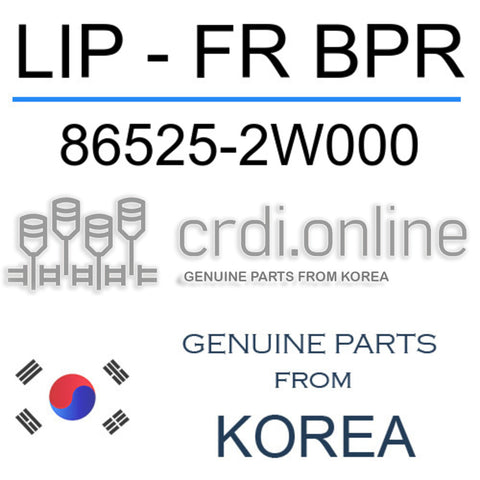 LIP - FR BPR [ORIGINAL] 86525-2W000 865252W000 86525 2W000