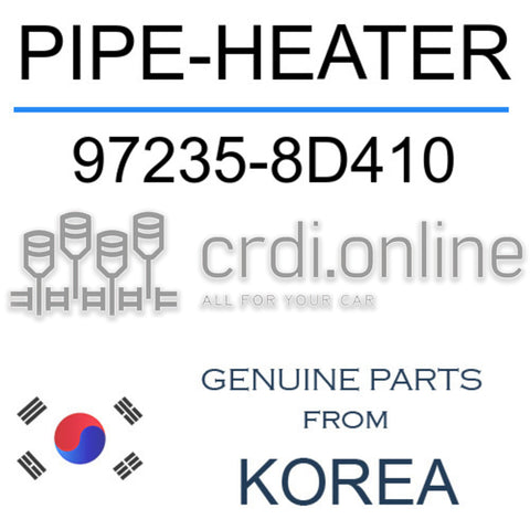 PIPE-HEATER [ORIGINAL] 97235-8D410 972358D410 97235 8D410