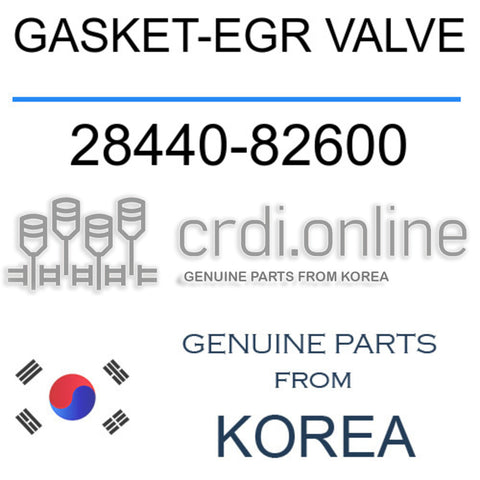 GASKET-EGR VALVE [ORIGINAL] 28440-82600 2844082600 28440 82600