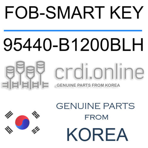 FOB-SMART KEY [ORIGINAL] 95440-B1200BLH 95440B1200BLH 95440 B1200BLH