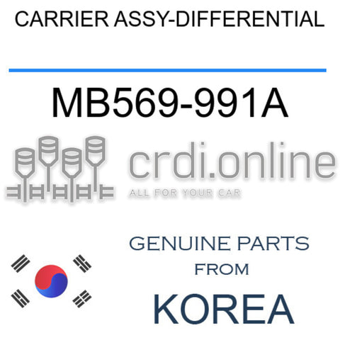 CARRIER ASSY-DIFFERENTIAL [ORIGINAL] MB569-991A MB569991A MB569 991A