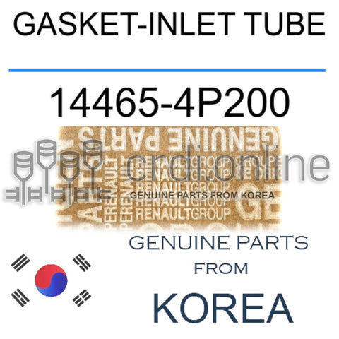 GASKET-INLET TUBE [ORIGINAL] 14465-4P200 144654P200 14465 4P200