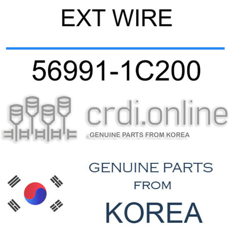 EXT WIRE [ORIGINAL] 56991-1C200 569911C200 56991 1C200