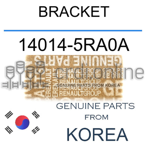 BRACKET [ORIGINAL] 14014-5RA0A 140145RA0A 14014 5RA0A