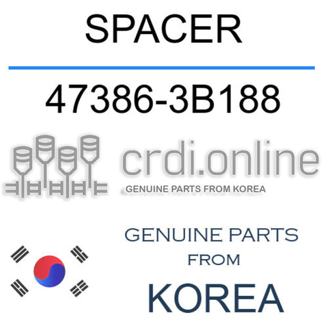 SPACER [ORIGINAL] 47386-3B188 473863B188 47386 3B188