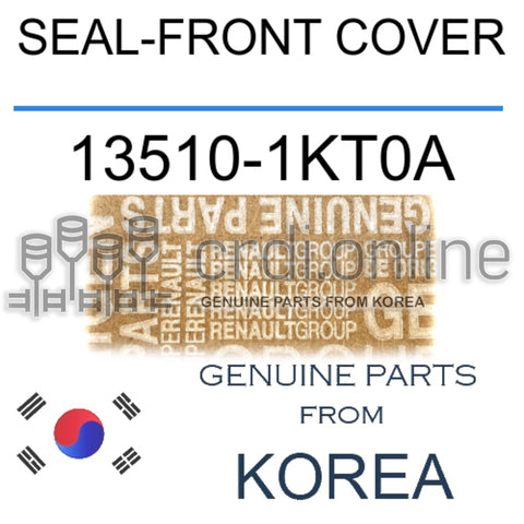 SEAL-FRONT COVER [ORIGINAL] 13510-1KT0A 135101KT0A 13510 1KT0A