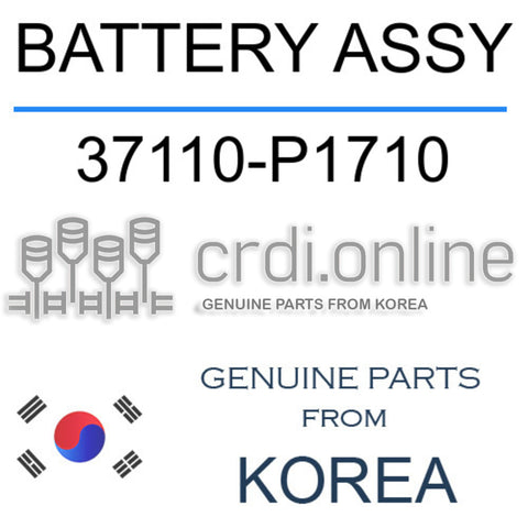 BATTERY ASSY [ORIGINAL] 37110-P1710 37110P1710 37110 P1710