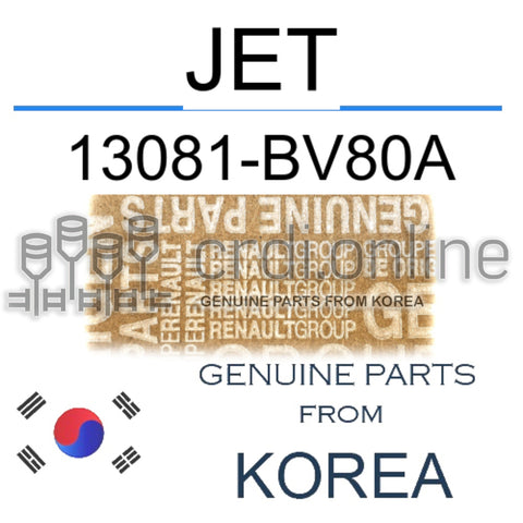 JET [ORIGINAL] 13081-BV80A 13081BV80A 13081 BV80A
