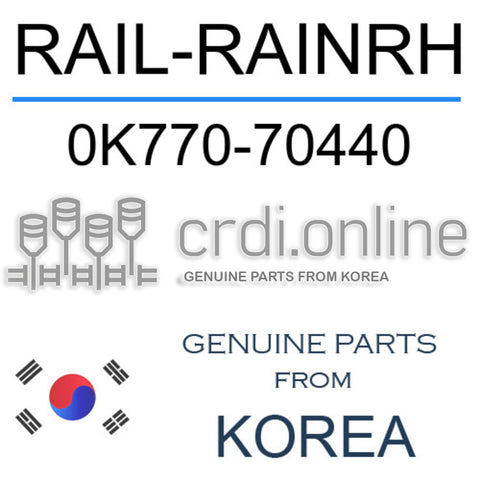 RAIL-RAINRH [ORIGINAL] 0K770-70440 0K77070440 0K770 70440