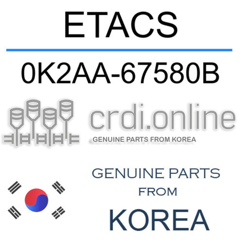 ETACS [ORIGINAL] 0K2AA-67580B 0K2AA67580B 0K2AA 67580B