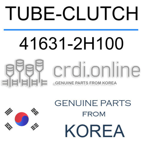 TUBE-CLUTCH [ORIGINAL] 41631-2H100 416312H100 41631 2H100
