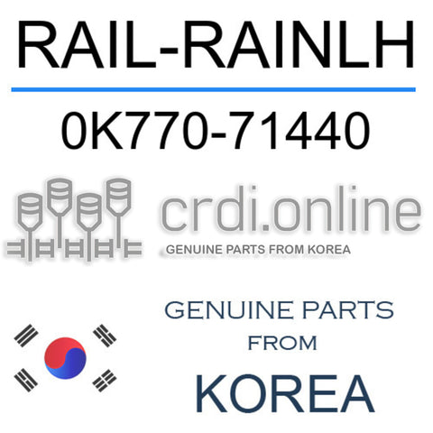 RAIL-RAINLH [ORIGINAL] 0K770-71440 0K77071440 0K770 71440