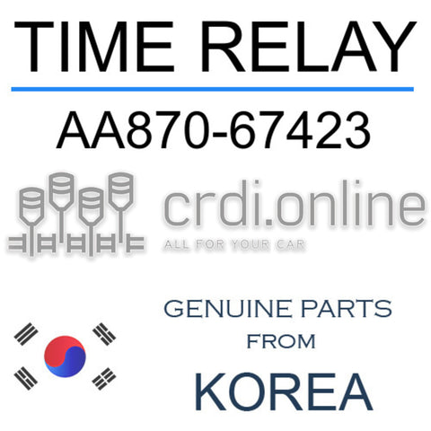 TIME RELAY [ORIGINAL] AA870-67423 AA87067423 AA870 67423