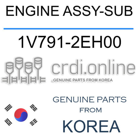 ENGINE ASSY-SUB [ORIGINAL] 1V791-2EH00 1V7912EH00 1V791 2EH00