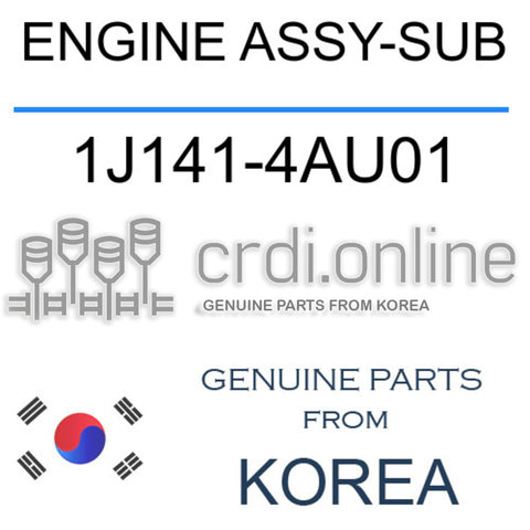 ENGINE ASSY-SUB [ORIGINAL] 1J141-4AU01 1J1414AU01 1J141 4AU01