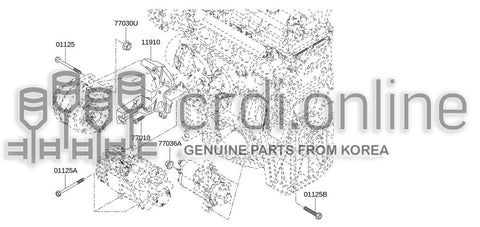 SUPPORT-ALTERNATOR 11710-5H70A 117105H70A 11710 5H70A