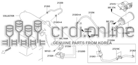 CLIP-HOSE [ORIGINAL] J1558-00121 J155800121 J1558 00121