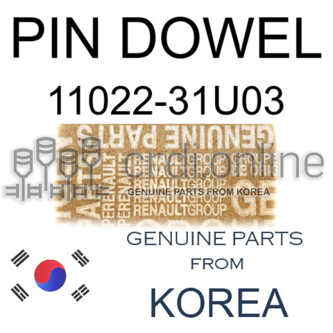 PIN DOWEL [ORIGINAL] 11022-31U03 1102231U03 11022 31U03