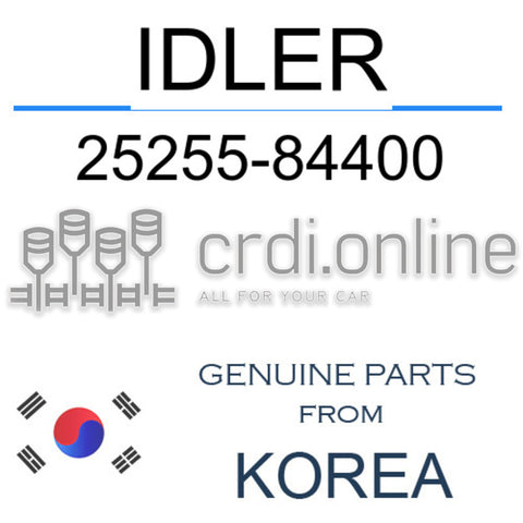 IDLER [ORIGINAL] 25255-84400 2525584400 25255 84400