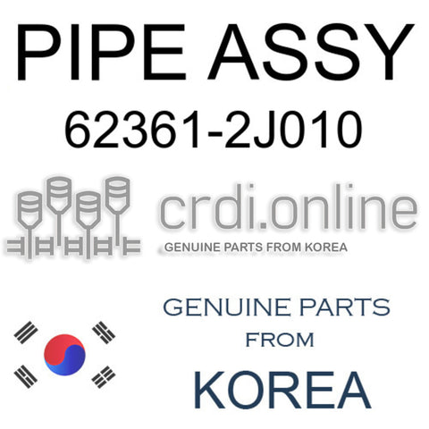 PIPE ASSY [ORIGINAL] 62361-2J010 623612J010 62361 2J010