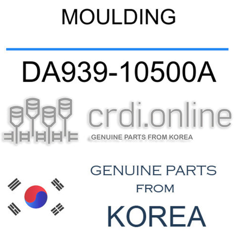 MOULDING [ORIGINAL] DA939-10500A DA93910500A DA939 10500A