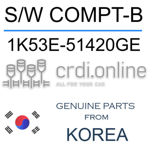 S/W COMPT-B [ORIGINAL] 1K53E-51420GE 1K53E51420GE 1K53E 51420GE
