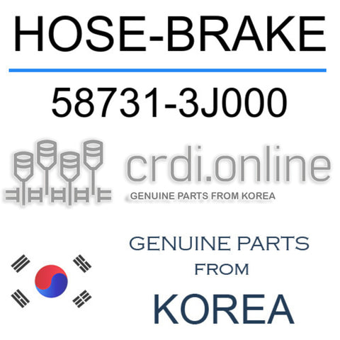 HOSE-BRAKE [ORIGINAL] 58731-3J000 587313J000 58731 3J000