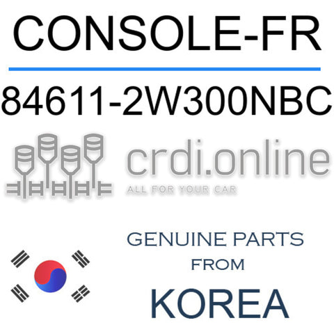 CONSOLE-FR [ORIGINAL] 84611-2W300NBC 846112W300NBC 84611 2W300NBC