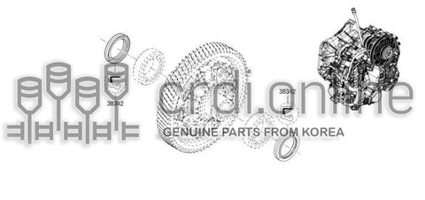 SEAL-OILDIFFERENTIAL 38342-9361R 383429361R 38342 9361R