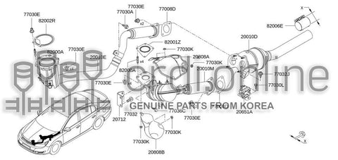 GASKET [ORIGINAL] 77008-23540 7700823540 77008 23540