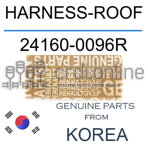 HARNESS-ROOF [ORIGINAL] 24160-0096R 241600096R 24160 0096R