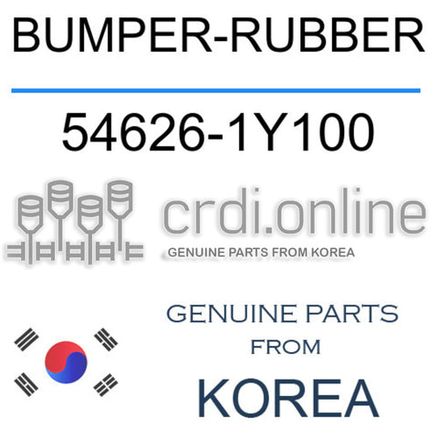 BUMPER-RUBBER 54626-1Y100 546261Y100 54626 1Y100