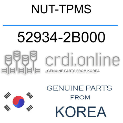 NUT-TPMS 52934-2B000 529342B000 52934 2B000