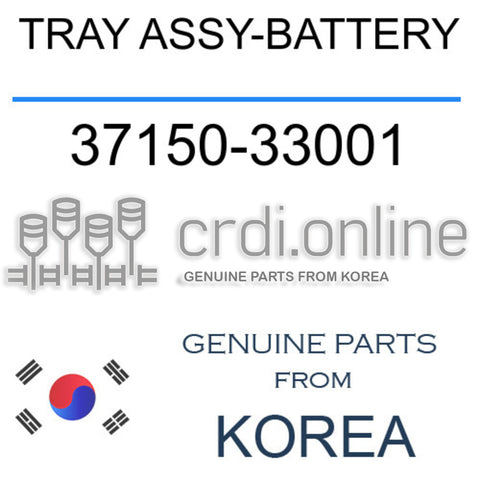 TRAY ASSY-BATTERY 37150-33001 3715033001 37150 33001