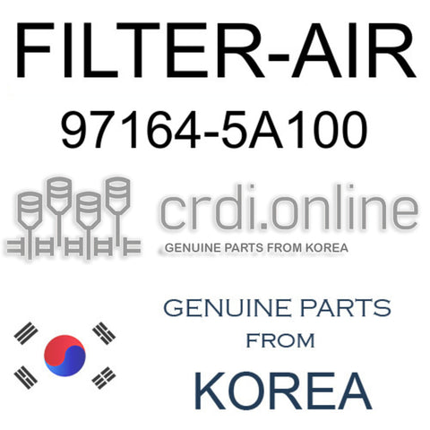 FILTER-AIR [ORIGINAL] 97164-5A100 971645A100 97164 5A100