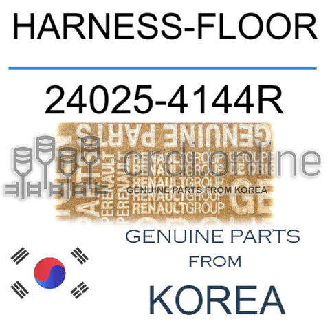 HARNESS-FLOOR [ORIGINAL] 24025-4144R 240254144R 24025 4144R