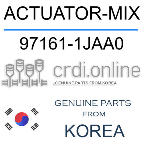 ACTUATOR-MIX 97161-1JAA0 971611JAA0 97161 1JAA0