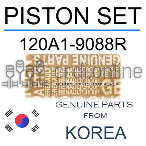 PISTON SET [ORIGINAL] 120A1-9088R 120A19088R 120A1 9088R