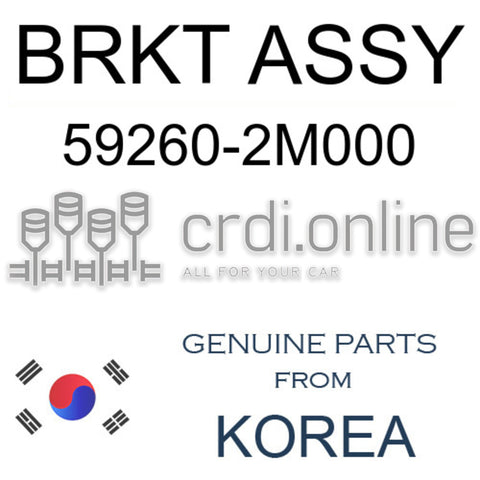 BRKT ASSY [ORIGINAL] 59260-2M000 592602M000 59260 2M000