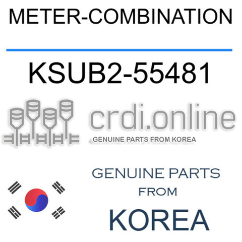 METER-COMBINATION [ORIGINAL] KSUB2-55481 KSUB255481 KSUB2 55481