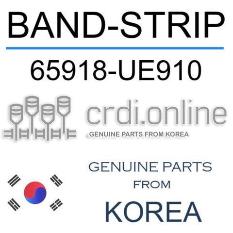 BAND-STRIP [ORIGINAL] 65918-UE910 65918UE910 65918 UE910