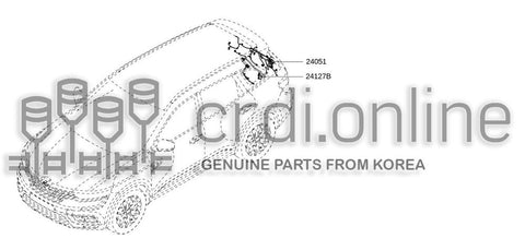 HARNESS-BACK DOOR 24051-8099R 240518099R 24051 8099R