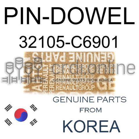 PIN-DOWEL [ORIGINAL] 32105-C6901 32105C6901 32105 C6901