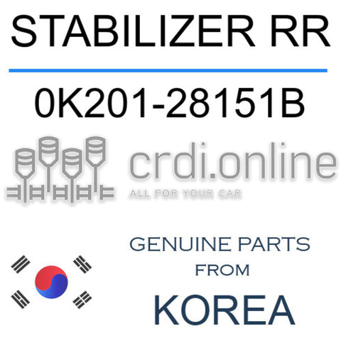 STABILIZER RR [ORIGINAL] 0K201-28151B 0K20128151B 0K201 28151B