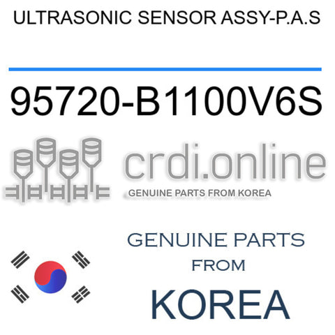 ULTRASONIC SENSOR ASSY-P.A.S [ORIGINAL] 95720-B1100V6S 95720B1100V6S 95720 B1100V6S