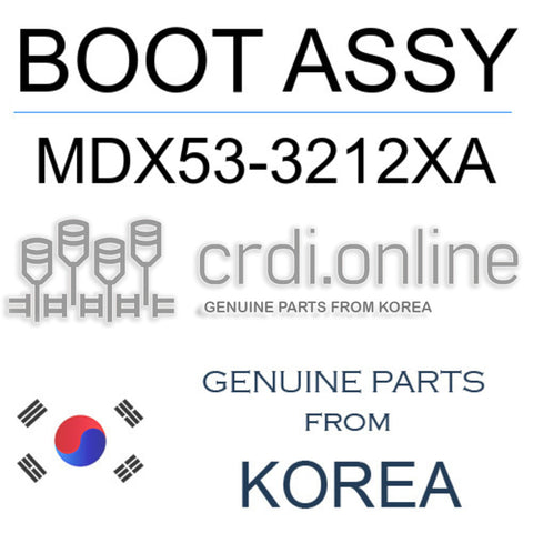 BOOT ASSY MDX53-3212XA MDX533212XA MDX53 3212XA