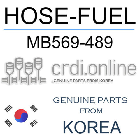 HOSE-FUEL [ORIGINAL] MB569-489 MB569489 MB569 489