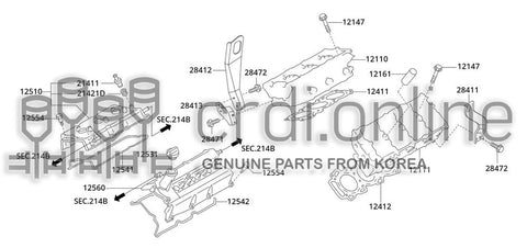 VALVE ASSY-CONTROLBLOWBY 21411-23900 2141123900 21411 23900