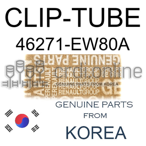 CLIP-TUBE [ORIGINAL] 46271-EW80A 46271EW80A 46271 EW80A